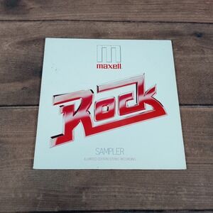 Maxell Rock Sampler Limited Edition Stereo Recording Vinyl Record LP RCA